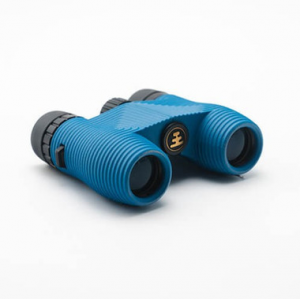 Nocs Provisions Standard Issue 8x25 Waterproof Binoculars | Lightweight, Compact, 8x Magnification, Wide View, Multi-Coated Lenses - Cobalt Blue