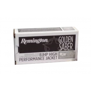 47700474502 REMINGTON Golden Saber 9mm 147 Grain Brass Jacketed Hollow Point 47700474502 29359 - 100