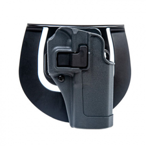 Blackhawk Serpa CQC Gun Metal Grey Sportster Holster, Size 00, Right Hand, Size 00 - Glock 17/22 /31 (413500BK-R)