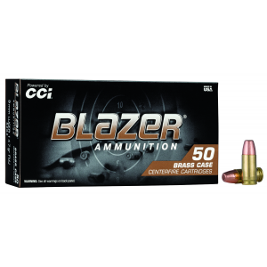 CCI Blazer Brass 9mm Luger 147 Grain Fmj