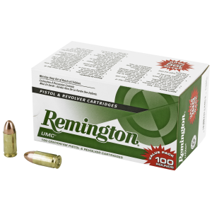 Remington Ammunition Remington UMC 9MM 115 Grain Full Metal Jacket - 23765 - $169.00 at Bereli 