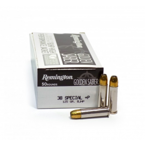 REMINGTON Golden Saber - 38 Special 125 Grain Bjhp + P