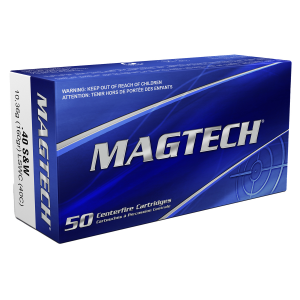 MAGTECH Range/training 40 S&w 160 Grain Lead Semi Wadcutter