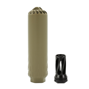 Huxwrx Flow 556k Suppressor + Flash Hider 5.56/17hmr/5.7