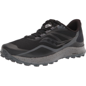 Saucony Peregrine 12 Running shoes, Men's, Black/Charcoal, 9.5 - $75.99 at Bereli 