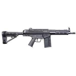 PTR PDWRBR-3080101 PDWR 8.5" Barrel, M-LOK Handguard, SB Tactical Brace, 308 Win (7.62x51mm) Black