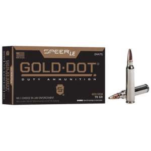 Speer Gold Dot .223 Remington 75 Grain Soft Point Ammunition