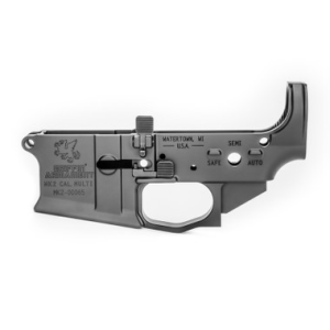 Griffin Armament AR-15 Stripped Lower Multi-Caliber Receiver, Black