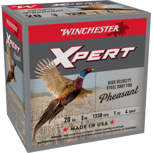 Winchester Ammo WEXP2034 Xpert Pheasant Lead Free High Velocity 20 Gauge 3" 1 oz 1330 fps 4 Shot