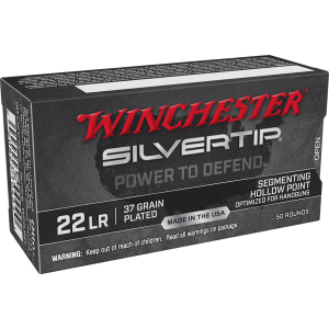 Winchester Silvertip 22 LR 37 Grain Silvertip Hollow Point
