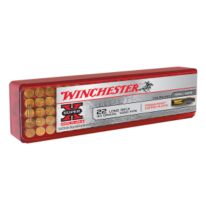 Winchester Super-X 22 LR 40 Grain Power-Point Copper Plated