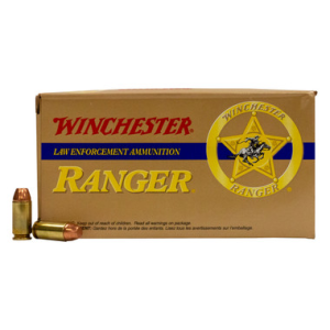 Winchester 40 S&W 180 Grain FMJ Reduced Lead, Ranger Series - 50 Rounds