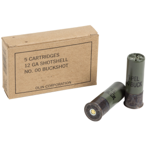 Winchester Military Grade 12 Gauge 2.75" 9 Pellets 00 Buck
