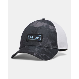 Under Armour 6014187 Men's BlacktipH Fish Mid Trucker Hat