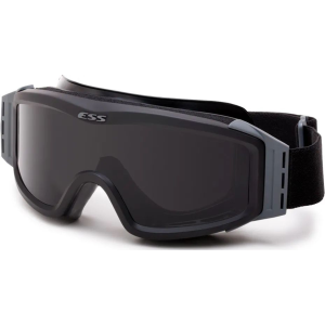 Ess ESS 740-0499 EyePro Profile NVG Black Goggles, Clear & Smoke Gray Anti-Fog Lenses, Black - $74.99 at Bereli 