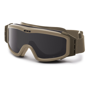 ESS EyePro Profile NVG Unit Issue Ballistic Goggles, Interchangeable Smoke Gray & Clear Lenses