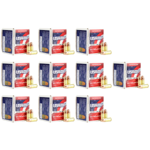 Winchester USA417250 USA Target Pack 9mm 115 Grain Full Metal Jacket (FMJ) Ammo