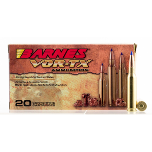 Barnes Bullets VOR-TX 7mm-08 Remington 120 Grain Tipped TTSX Boat Tail Ammunition (21561)