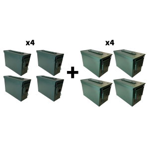 Bereli Bereli Mil-Spec Steel Ammo Can, OD Green - $114.99 at Bereli 