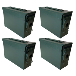 Bereli Bereli Mil-Spec Steel Ammo Can, OD Green - $57.99 at Bereli 