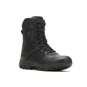 Merrell J003913W Men's Moab 3 8" Tactical Response Zip Waterproof Boot, Wide, Black
