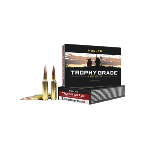 Nosler Nosler 60091 Trophy Grade Long-Range 6.5 Creedmoor 129 Gr Partition Soft Point (SP) Ammo - $64.99 at Bereli 