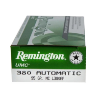 Remington L380AP 380 Auto 95 Full Metal Jacket-R23720