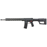 Ruger 223 Wylde 18" Barrel, Gray Cerakote, Black Magpul K2 Grip Rifle - 30Rd