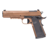 Sig Sauer 1911 X-Series 45 ACP, 5" Barrel, Coyote Tan, G10 Grips, Optics Ready, 8 Rd.