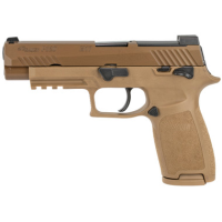 SIG SAUER P320 M17 9MM 4.7" BARREL SIGLITE NIGHT SIGHTS MANUAL SAFETY