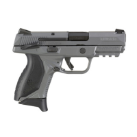 Ruger American Compact 45 ACP 3" Barrel, Gray Cerakote, Black Wraparound Ergonomic Grip Pistol - 7Rd