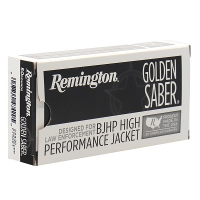 Remington .40 S&W Golden Saber Ammo 180gr Bonded Jacketed Hollow Point