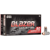 CCI 3477 Blazer Clean Fire 40 S&W 180 GR Total Metal Jacket