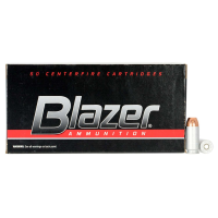 CCI BLAZER ALUMINUM CASE.40 S&W, FMJ, 165 GRAIN
