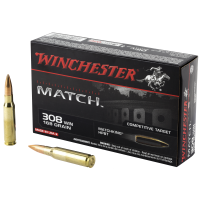 Winchester Supreme Match 308 Winchester 168 Grain Boat Tail Hollow Point