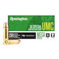 Remington UMC Mega Pack 38 Special 130 Grain Full Metal Jacket