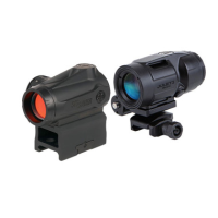 Sig Sauer Romeo MSR Gen II Red Dot Sight - w/ Juliet3 Micro 3x22MM Magnifier