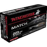 Winchester 223 Remington 69 Grain Sierra MatchKing BTHP