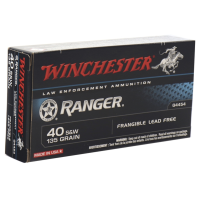 Winchester Ranger 40 S&W 135 Grain Frangible Lead Free
