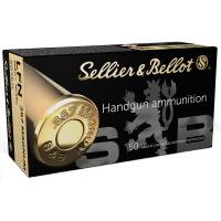 Sellier & Bellot SB357L Handgun 357 Mag 158 gr Lead Flat Nose 50 Per Box/ 20 Case