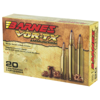 Barnes Bullets VOR-TX Ammunition - 270 Winchester 130 Grain - Tipped TSX Boat Tail (21524)