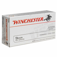 Winchester USA 9mm 90 Grain Lead-Free Frangible- USA9F