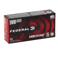 Federal American Eagle 9MM 115 Grain Full Metal Jacket