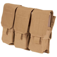 Blackhawk S.T.R.I.K.E. Triple Magazine (Holds 6) Molle C-Tan Pouch - 37CL04CT