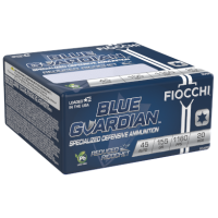Fiocchi Blue Guardian 45 ACP/Auto 155 Grain Lead-Free Reduced Ricochet Hollow Point