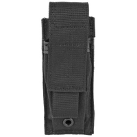 Blackhawk S.T.R.I.K.E. Single Magazine Molle Black Pouch - 37CL06BK