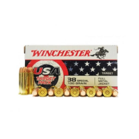 Winchester USA 38 Special 130gr FMJ