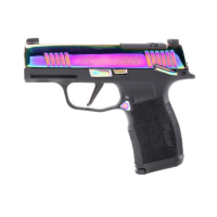 Sig Sauer P365X 9mm Micro-Compact Pistol, 3.1" Barrel, 12+1, Rainbow Ti Finish