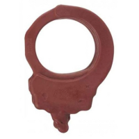 ASP Red Training Chain Handcuffs Red Molded Replica for Training and Practice - 7483-A