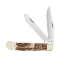 Remington Guide Trapper Multi-Blade Folding Knife 4.125" Closed - Stainless Steel Blades